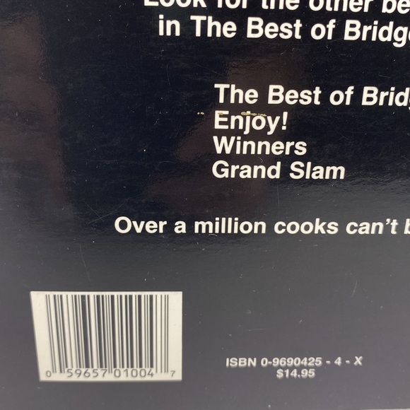 Grand Slam More Recipes From The Best of Bridge 1988 Vintage Spiral Bound - Picture 6 of 8